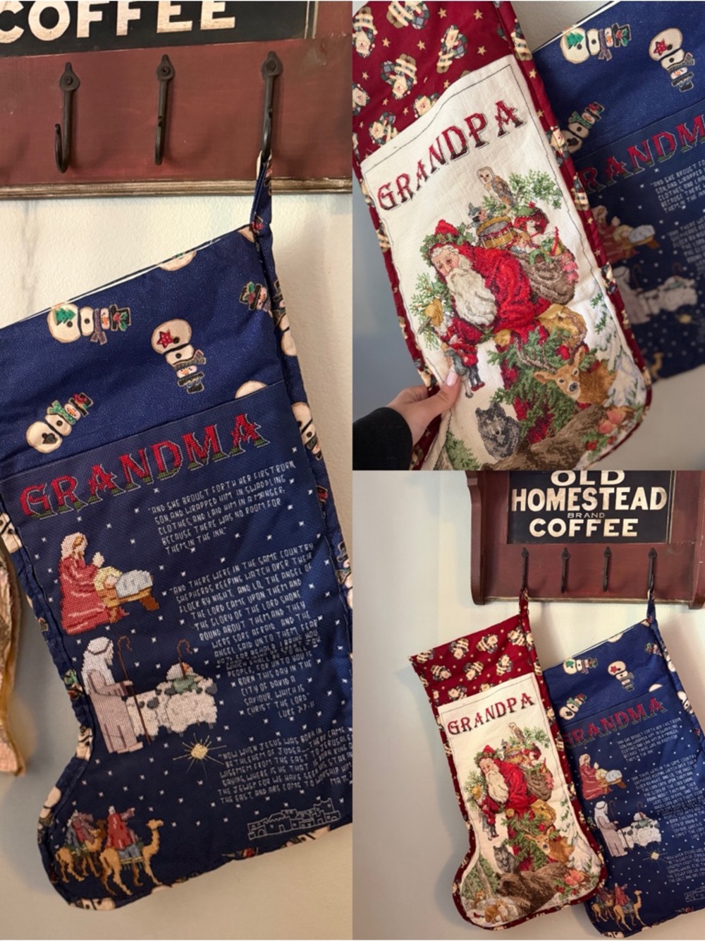 Christmas Cross Stitch Stockings
